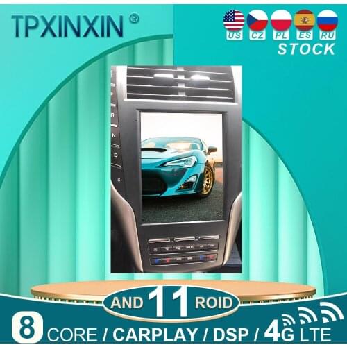 For Lincoln MKC Android 11 Car Stereo Radio with Screen Tesla Radio Player GPS Navigation Head Unit