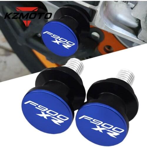 High Quality For BMW F900R F900XR F900 R/XR 2020 2021 CNC Aluminum Swingarm Spools Stand Screws Slider Motorcycle Accessories