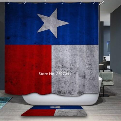 Natural Scenery European and American Wind Animal Shower Curtain Toilet Shower Partition Curtain Waterproof and Mildew Proof