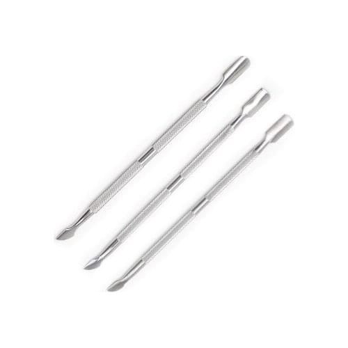 1/2Pcs Stainless Steel Nail Polish Remover Art Accessories Cuticle Peeler Scraper Remove Gel Nail Polish Nail Art Remover Set