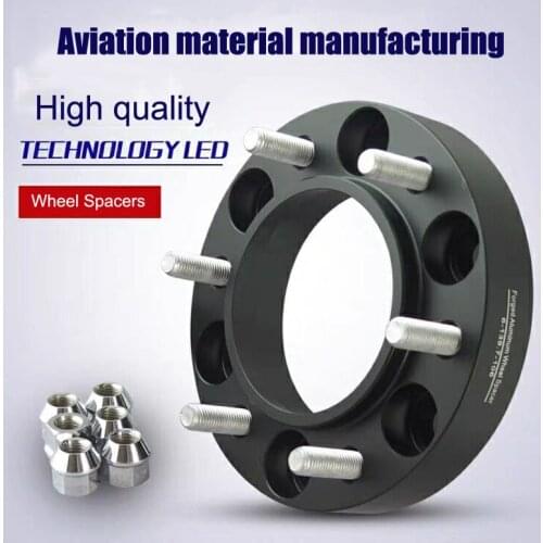 2PCS Wheel Spacers 6x139.7 35mm Hubcentric 106.2mm Car Aluminum Wheel Spacer Adapter For Land Cruiser Prado 120 150 Separadores