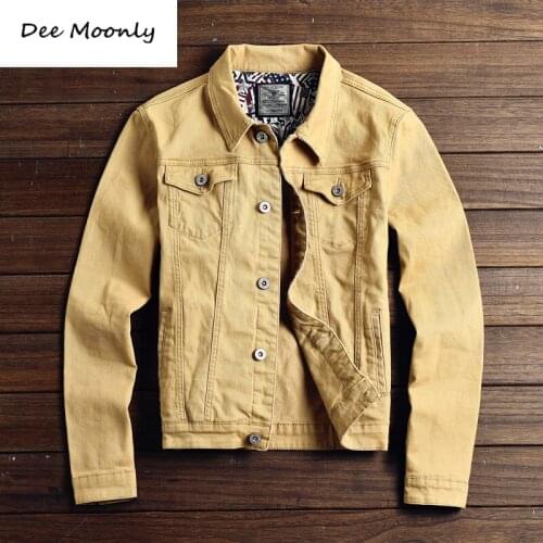 2021 New Arrival Autumn Mens short Jackets Solid Fashion Coats Male Casual Slim streetwear Jacket Men Overcoat M-XXL