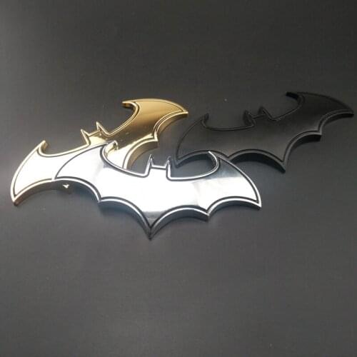 3D Metal Bat Motorcycle Logo Badge Sticker FOR Ford Focus Fusion Escort Kuga Ecosport Fiesta Falcon EDGE/Explorer/EXPEDITION
