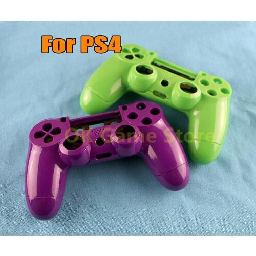 5sets For PS4 Sony Playstation 4 Controller Case Plastic Housing Shell Case With Button Sets Game Controller Accessory