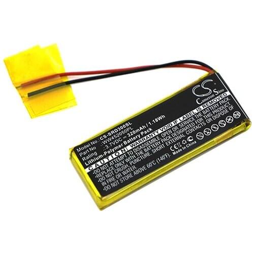 2021 Battery For Cardo WW452050PL_C Q1,Q3 320mAh / 1.18Wh