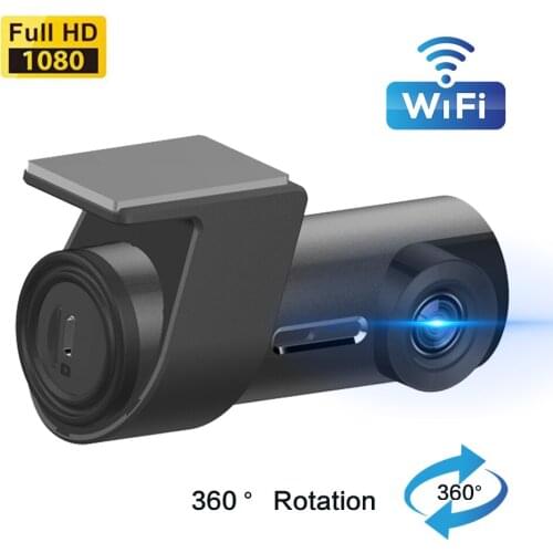 Car DVR Hidden Dashcam Wifi Full HD 1080P 170 Degree Night Vision G-Sensor Video Recorder Auto Camera Camcorder Registrator