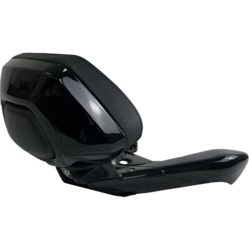 For YAMAHA Nmax155 Nmax 155 2015 2016 2017 2018 2019 Motorcycle High Quality All black Backrest Rear Passenger Seat