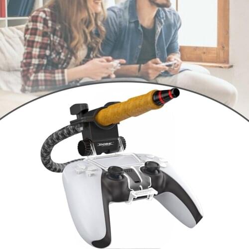 New Game Controller Bracket Flexible Gamepad Holder For PS5 Game Controller Adjustable With Pipe Game Accessories