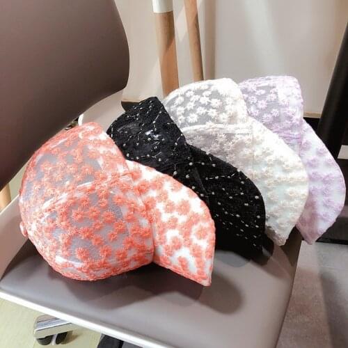 Summer thin breathable mesh baseball cap sunshade sunshade hat fashion women embroidered Daisy cap tide designer hat