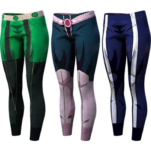 2021 Hot New T Shirts Boy/girl Summer Fashion 3D Print Super Anime characters Black Zamasu Cosplay Anime character pant