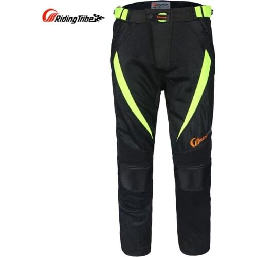 Motorcycle Riding Pants Motocross Rally Motorbike Dirt Bike MTB Racing Trousers with Knee pads and Removable Lining HP-08