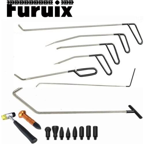 Paintless Dent Repair Kit- Tool Set Includes a Wide Selection of Rods Hooks, Handtools and Accessories