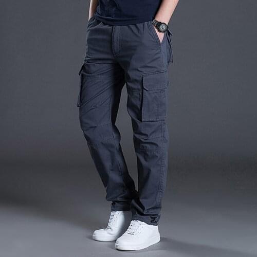 MRMT 2021 Brand Fall Winter New Mens Casual Trousers Fashion Loose Straight Trousers Pants for Male Trousers