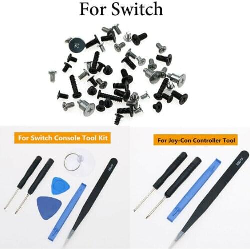 Full Set Screws Mount Replacement Repair Kit Game Accessories for Nintendo Switch Joy Con Console