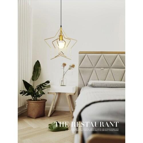 Simple Modern Style Led Lamps Iron Chandelier E27 Bulb Fashion Chandeliers Creative Lighting Bedroom Decoration Loft Light