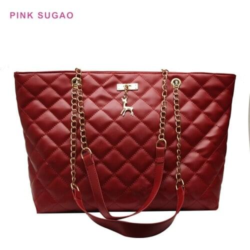 Pink Sugao Luxury Handbags Women Bags Designer Fashion Women Shoulder Bag Ladies Hand Bag Tote Bag Purses And Handbags Wholesale