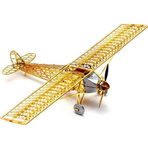1/160 3D Metal Puzzle Airplane Model Assembly Mini Aircraft Model Kit Children Christmas Gift Drop Shipping