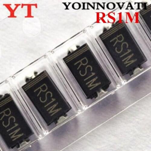 1000pcs/lot RS1M SMA FR107 1A/1000V Best quality