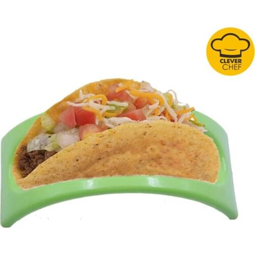 12pcs Taco Holder Stand Taco Pancake Plastic Random Color Tray Holder Set Tortilla Maker Wholesale Kitchen Tools Gadgets