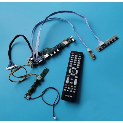 1920*1080 panel VGA AV USB for M270HAN01/M270HTN01/M270HTN02/M270HVN02 universal controller board kit 30 Pin LVDS 60Hz WLDE