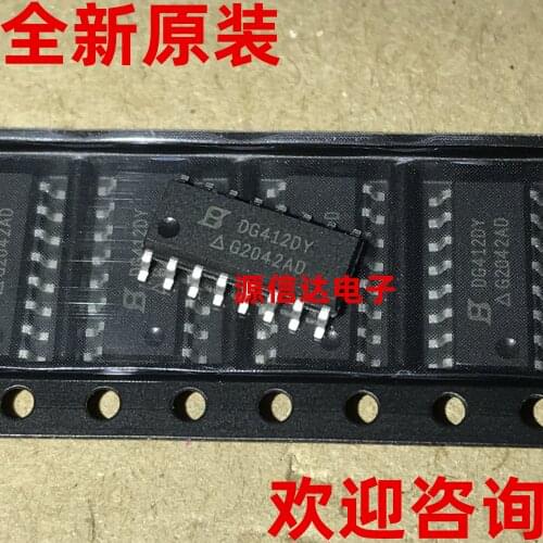 5PCS Real picture shooting of newly imported DG412DY DG412 SOP-16 quad CMOS analog switch chip