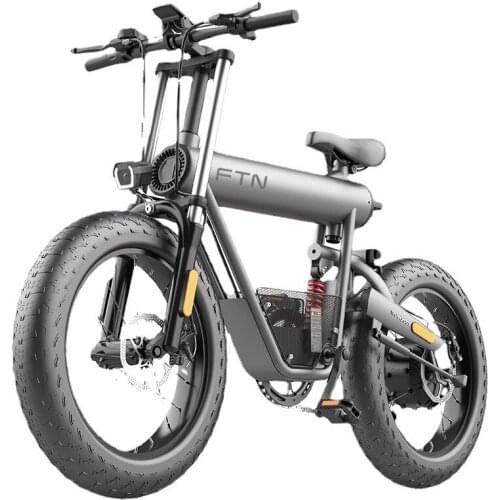500W Variable-speed Electric Bicycle Moped atv Lithium Off-road Mountain Snow Motorcycle