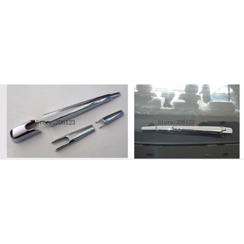 For Lifan X60 Accessories Chrome 2011 2012 2013 2014 2015 ABS Chrome Rear window wiper cover Trim