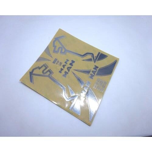 Car shell decals stickers for 1/14 rc tamiya toys truck MAN tgx tractor trailer