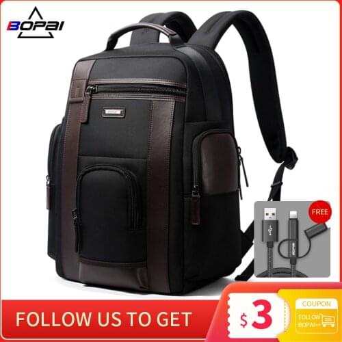 BOPAI Men's Shoulder Backpacks