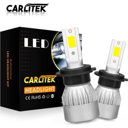 CARLitek H4 H7 H11 H1 LED Bulb 50W 16000LM /set Car Headlight High Beam Lamp 6500K 8500K 5000K Fog Lamp Fog lights SA