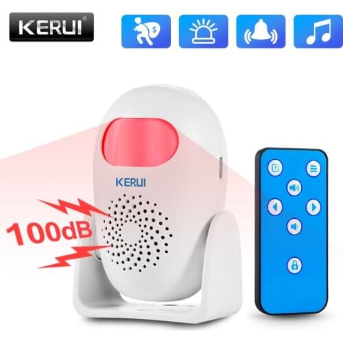 KERUI m120 Integrated welcome alarm Alarm Welcome Doorbell Multifunction IR Motion Sensor remote control Wireless greeter