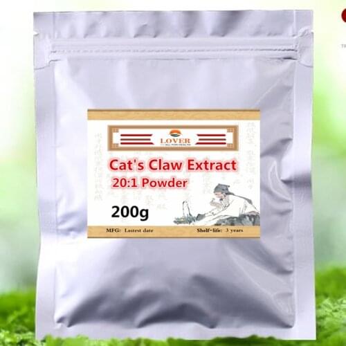 For Arthritis Pure Cats Claw Extract 20:1 Powder Ranunculus Ternatus Thunb. Powder,Good qualith free shipping