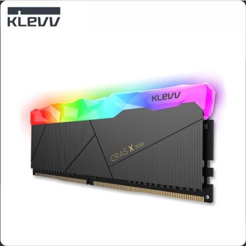 KLEVV CRAS X RGB memoria ram ddr4 8gb 16gb Gaming OC memory DIMM 3200MHz 3600MHz 288 Pin for Computer Games dual channel