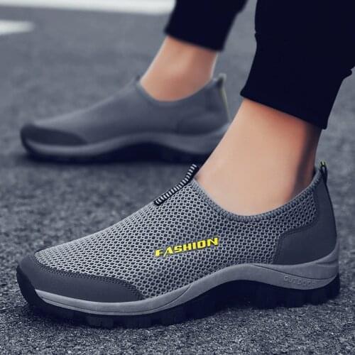 Men Casual Shoes Male Lightweight Comfortable Breathable Mesh Walking Sneakers Flat Soft Shoes Tenis masculino кроссовки мужские