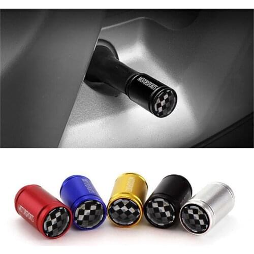 Frosted Surface Car Moto Bike Tyre Valve Stems Cap For Fiat Punto Bravo Palio Linea Freemont Tire Air Dustproof Wheel Caps F1