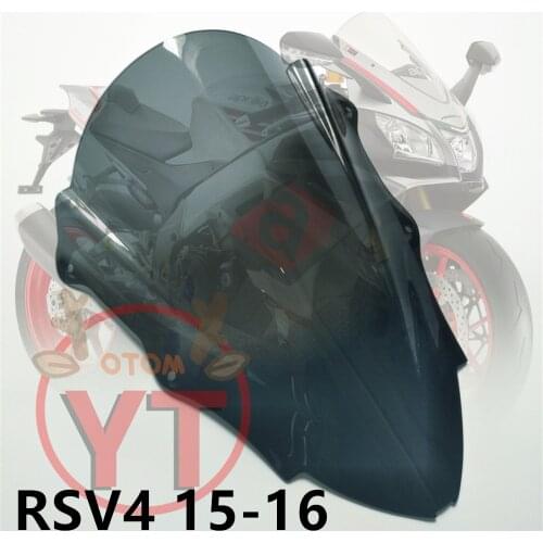 Modified motorcycle parts Windscreen Windshield Covers Screen fairing Kit New durable and high quality for RSV4 2015 2016