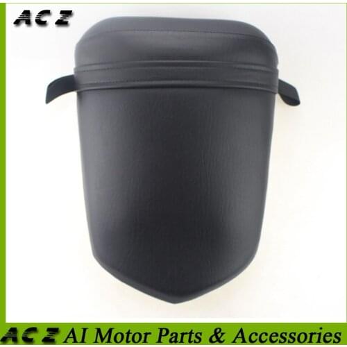 ACZ Motorcycle Rear Passenger Cushion Seat Pillion Synthetic Leather Pad Suction Seat For YAMAHA YZF R1 YZFR1 2007-2008