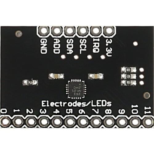 MPR121 Breakout V12 Capacitive Touch Sensor Controller Module I2C Interface keyboard Development Board