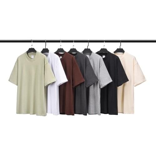 New T-shirt wholesale fashion brand t shirts men summer short sleeves oversize T-shirt men/women