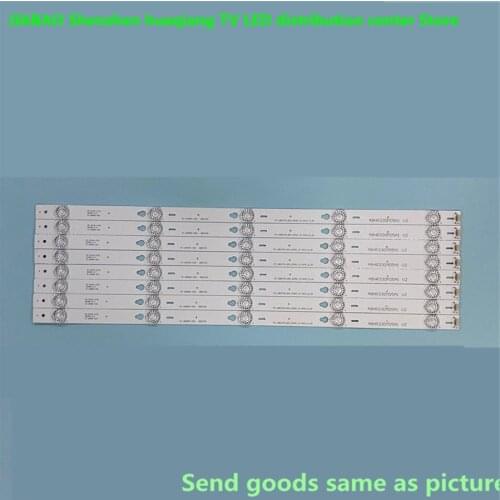 New 80 PCS/lot 5LED LED Backlight strip For 48FS3750 48HR330M05A1 V2 4C-LB4805-HQ4 48D2700 YHE-4C-LB4805-YH1CK B48A858U LE48M4S1