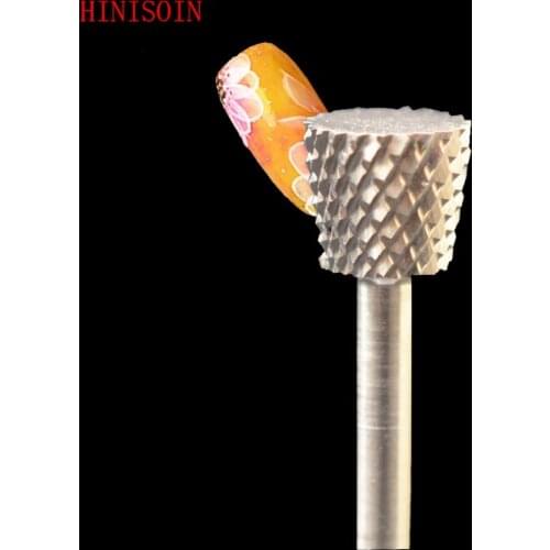 2pcs HIVISOIN Carbide Nail Drill Bit - Inverted Backfill Bit - C(60110010) - Silver