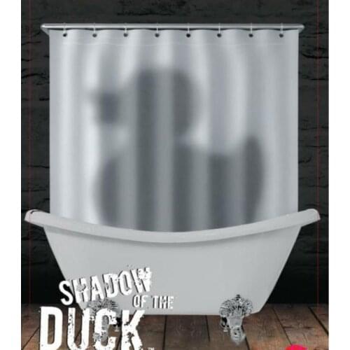 Shadow of the Duck Shower Curtain (Upgrade) bath bathroom bathtub Curtain Best decoration