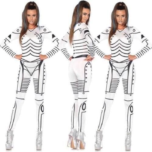 Lady Carnival ClothingStorm Trooper Darth Vader Anakin Skywalker Women Cosplay party Jumpsuit costume clothing