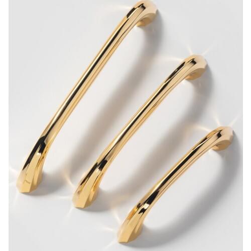 Gold Cabinet Handles American style Kitchen Cupboard Pulls Drawer Knob Fashion Furniture Handle Door Hardware