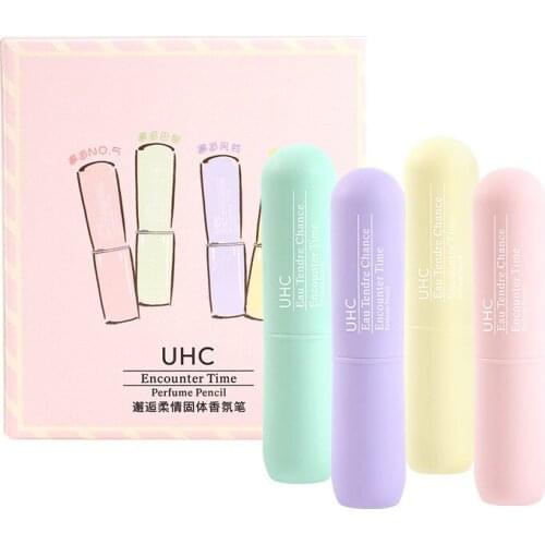 Mini Portable Solid Balm Perfume Fresh Long Lasting Fragrance Lock Fragrance Pocket Perfume 1pc