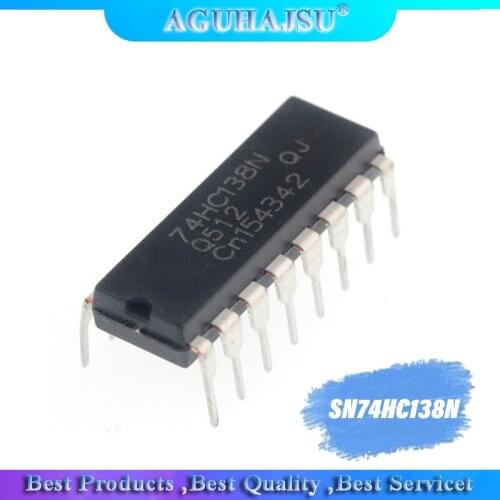 10PCS SN74HC138N DIP16 SN74HC138 DIP 74HC138N 74HC138 new Logic circuit decoder/data selector
