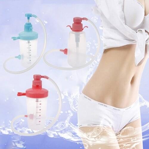 100/150/350/500ml Female Vaginal Clearner Anal Douche Enema Tool Reusable Medical Vagina Irrigator Ass Anus Cleaning Syringe