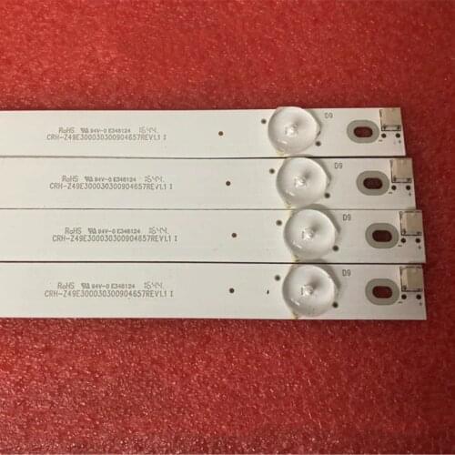 4pieces/lot 49J1200 led backlight for CRH-Z49E300030300904657REV1.1 LB-C490F16-E60-H-G71-XRD1 9lamps