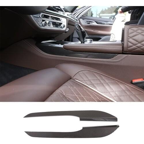 ABS Car Styling Center Control Side Trim Strip for BMW 7 Series G11 G12 730li 740li 2016-2020 Car Interior Accessories 2 style