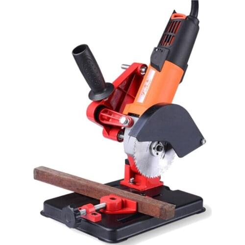 Angle Grinder Stand Angle Grinder Bracket Holder Support For 100-125 Cutter Angle Grinder Cast Iron Base Power Tool Accessory
